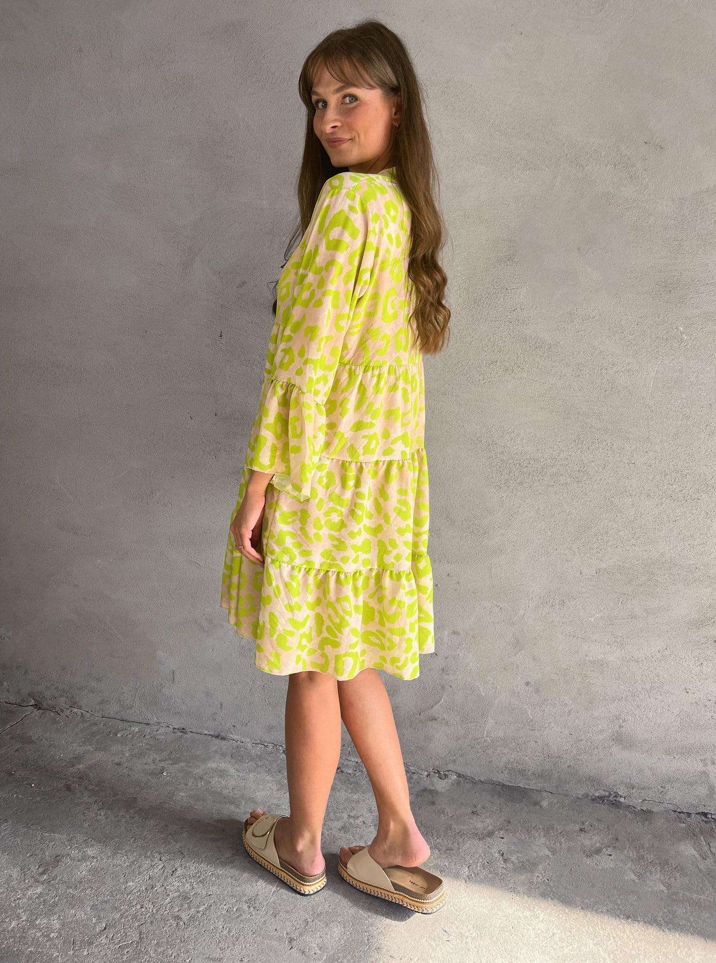 Tunikakleid Leo grün