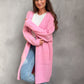 Strickjacke rosa