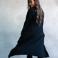 Long-Cardigan - schwarz