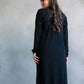Long-Cardigan - schwarz