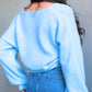 Pullover - blau