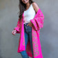 Strickjacke Leo pink