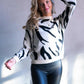 Pullover Stripes - beige